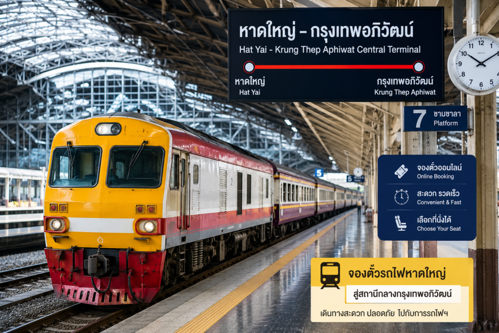 หาดใหญ่ - สถานีกลางกรุงเทพอภิวัฒน์
